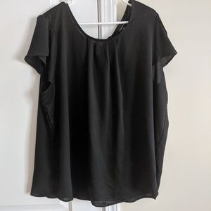Torrid tie back blouse